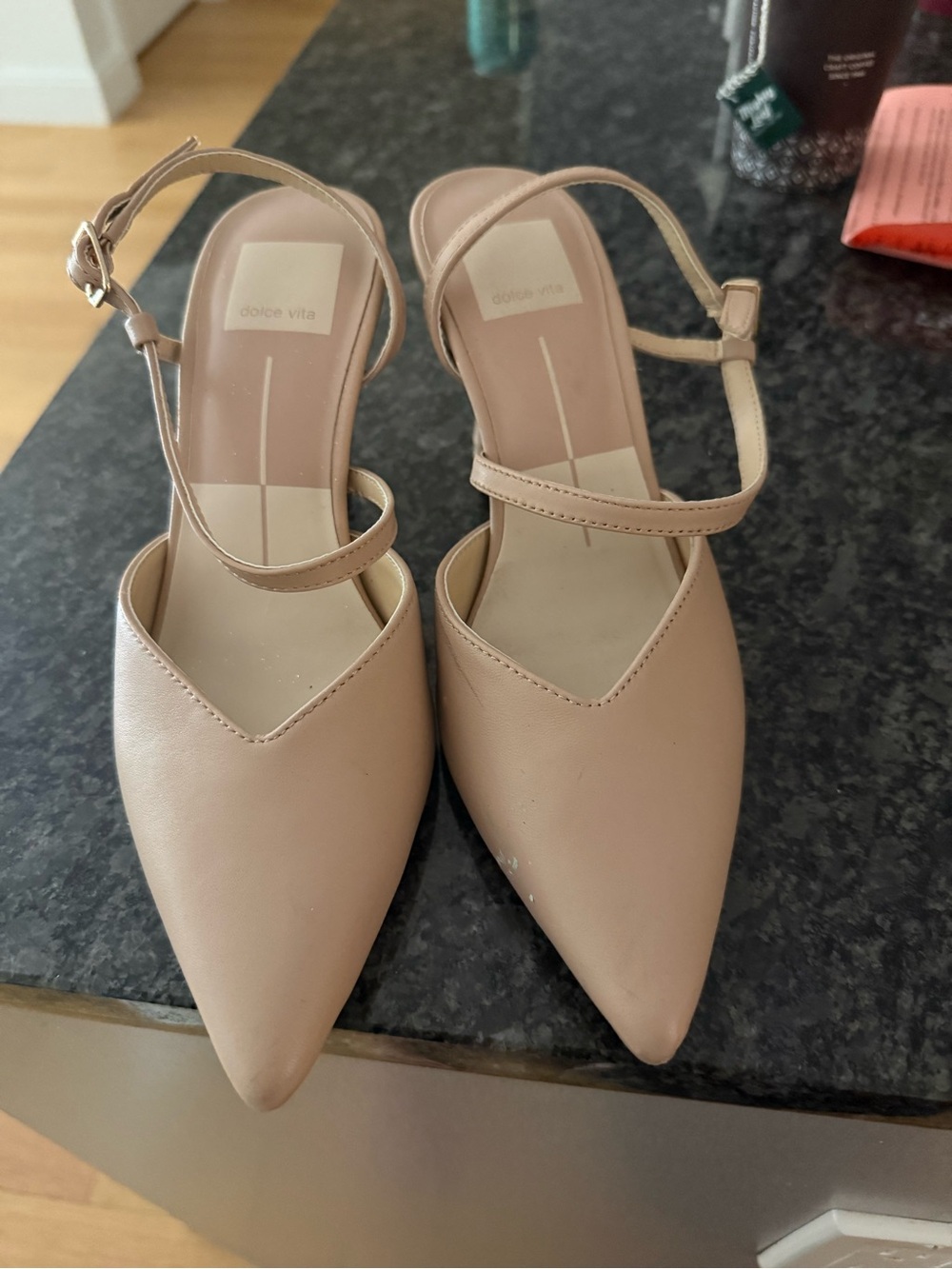 Dolce Vita nude heels